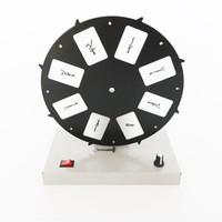 SCIEDU Fuente de Luz Estroboscópica, Instrumento de Enseñanza Física, Persistencia Visual, Modelo de Demostración de Película Zoetrope