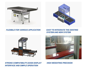 Trung Quốc nghiêng bên vành đai mã vạch quét trọng lượng Quy mô mã vạch băng tải năng động công nghiệp băng tải DWS hệ thống - Product Image 6