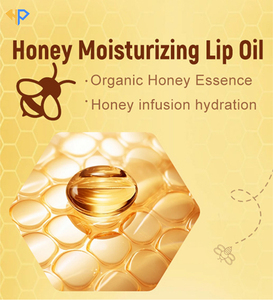 <span class=keywords><strong>Huile</strong></span> à lèvres hydratante au miel, à base d'extraits naturels nourrissants, hydratation longue durée, faible MOQ, fabrication en usine, gloss à lèvres mignon style coréen avec porte-clés - Product Image 4
