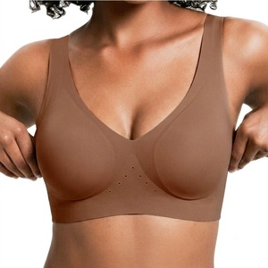Factory Wholesale Women's Intimates Seamless Nursing <b>Bra</b> Wire Free <b>Front</b> <b>Closure</b> Maternity Comfort Full Cup <b>Bras</b> Multi Colors - Product Image 4