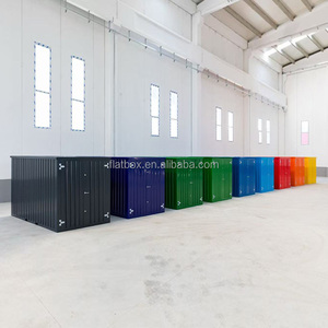 Flatbox5ft 6ft 7ft 8ft 9ft 10ft mini đơn vị lưu trữ tự lưu trữ container nhỏ khối vận chuyển container - Product Image 4