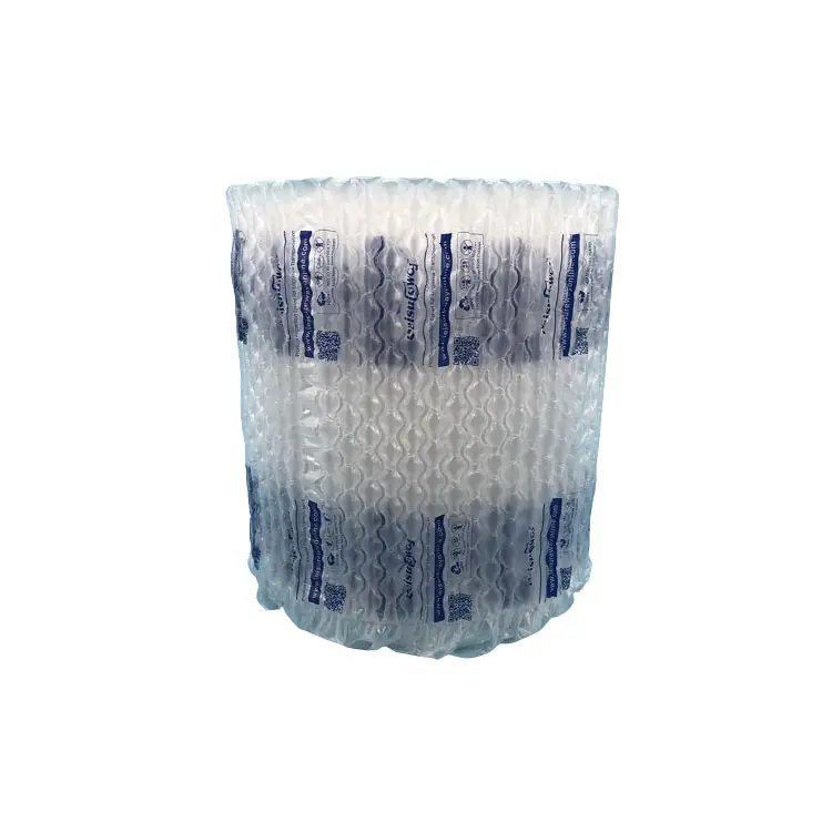 Özelleştirme geri dönüşümlü içerik malzemeleri hava sütun kabarcık yastık wrap film 20um hava kabarcığı yastık Wrap Mini