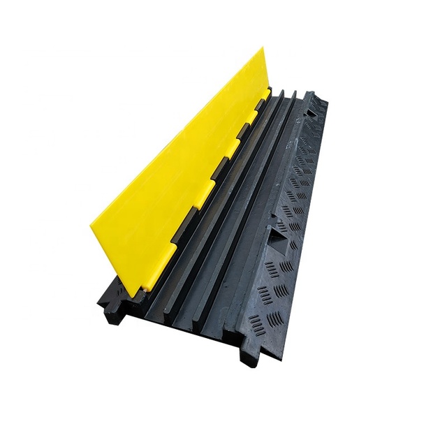 3 Channel Rubber Flexible Cable Protector Outdoor