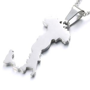 Yiwu แผนที่โลกรูปร่างแผนที่โลกที่กำหนดเองแคลิฟอร์เนียฟลอริด้าแผนที่เท็กซัสแผนที่อเมริกาจี้สแตนเลสสหรัฐอเมริกา - Product Image 6