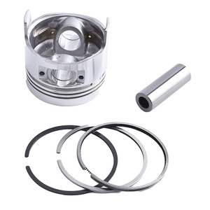 Pièces de générateur diesel monocylindre refroidi par air Mini motoculteur 190F 192F Segments de piston Axe de piston (Ensemble complet) Fabriqué - Product Image 2