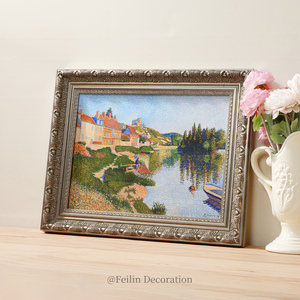 Tableau mural sur toile imprimé haute définition, style shabby chic moderne <span class=keywords><strong>rustique</strong></span>, avec cadre en bois artisanal et finition peinte (Multiformats Mariage) - Product Image 2