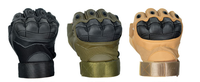 Gants tactiques à demi-doigts pour hommes, antidérapants, résistants à l'usure, pour le cyclisme, l'entraînement en plein air, gants de protection à coque rigide