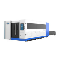 SENFENG SF4020HS 12 kw machine de découpe laser à fibre métallique cnc fermée avec table d'échange