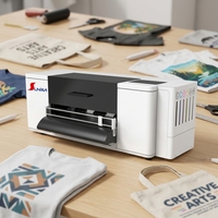 Imprimante DTF Sunika 12 pouces F1080 pour textile, télécommande intelligente, garantie 1 an, découpe automatique, contrôle par téléphone, film de transfert