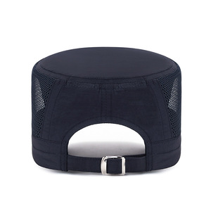 Quick Dry <b>Flat</b> Cap Breathable Mesh Sun Protection <b>Hat</b> For Men Outdoor Summer Casual Fashion - Product Image 3