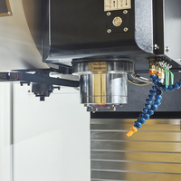 Centre d'usinage vertical CNC 4 axes VMC 850 avec broche BT40, robuste et de précision pour l'usinage des métaux