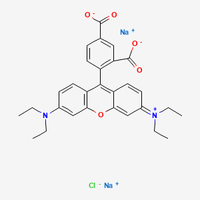 Colorant acide écologique de marque JQM, Rhodamine WT, Rouge Acide 388, CAS 37299-86-8, Origine CN/HUN, MF C29H29N2O5.Cl.2Na, Utilisé pour l'eau