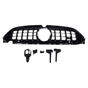 Parrilla Mercedes-Benz CLE Negra de ABS Estilo Vertical para Modelos W236 2023-2025 - Product Image 2