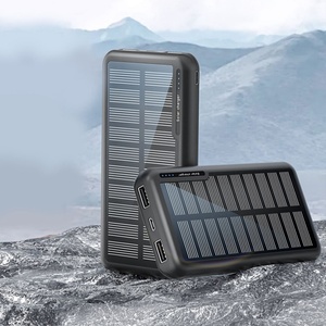 Batterie externe solaire multifonctionnelle portable à charge rapide 30000 mAh, pour situations d'urgence en extérieur, grande capacité - Product Image 3