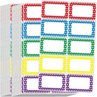 Etiquetas Autoadhesivas Personalizadas de Fábrica, Etiquetas de Nombre de Papel Recubierto Duradero para Supermercados, Almacenes, Exposiciones y Oficinas