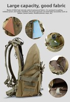 Sac à dos tactique personnalisé 20-35L, sac à dos MOLLE pour voyages en plein air, camping, randonnée