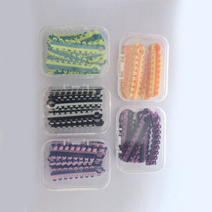 Anelli di Legatura Ortodontici Bicolore in Scatola, 20 Confezioni da 320 Cerchi Ciascuna, Dispositivo Medico - Product Image 1