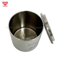 Taza de densidad de acero inoxidable BGD/taza de gravedad específica 37ml/50ml/100ml, adecuada para probar el peso específico del líquido