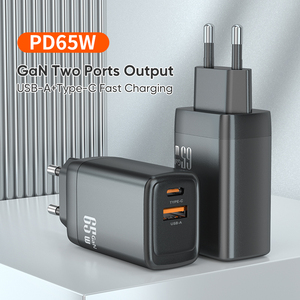 Factory Price 65W <strong>Charger</strong> PD Type-C <strong>Charger</strong> Quick Charging EU US UK Plug <strong>Charger</strong> Travel Power Adapter <strong>for</strong> Phones/ <strong>Laptops</strong> - Product Image 6
