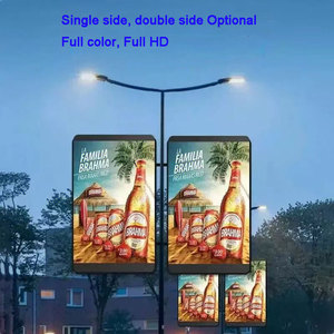 Ngoài trời video ánh sáng đường phố cực Màn hình LED hiển thị không thấm nước hiển thị kỹ thuật số quảng cáo biển quảng cáo Màn hình LED - Product Image 4