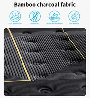 Matelas Italien de Luxe en Mousse à Mémoire de Forme à Ressorts Ensachés Hypoallergénique – Meilleures Marques Europa, Mobilier Maison, Directement Expédié des USA