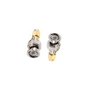 Adattatore Coassiale RF da <span class=keywords><strong>SMA</strong></span> Maschio a BNC Maschio in Ottone, Connettore BNC a <span class=keywords><strong>SMA</strong></span> per Sistemi di Antenne Radio - Product Image 4