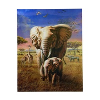Impression lenticulaire personnalisée image d'animal lenticulaire 3d impression 3D image lenticulaire affiche lenticulaire