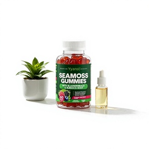 Gomitas de Musgo Marino OEM/ODM, 60 Unidades, con Alga Marina y Raíz de Bardana para Apoyo Inmunológico y Desintoxicación de la Tiroides, Sabor Natural a Bayas Mixtas - Product Image 1