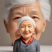 Figurine de personnage en 3D, sculpture, impression 3D, commémoration et souvenir, figurines de famille/amis, modèle de figurine