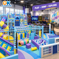 Parcours d'obstacles Ninja Activator Warriors pour enfants, équipement de terrain de jeu intérieur, labyrinthe, certifié GS ASTM, aventure ludique commerciale de haute qualité