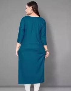 Produit de vêtement indien et pakistanais Rayon Kurti - Product Image 4