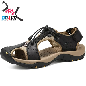 Sandales décontractées d'extérieur pour hommes, grandes tailles, respirantes, pour la randonnée et la plage - Product Image 1
