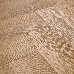 Jxz ไม้ธรรมชาติสีขาวกันน้ำพื้นไม้โอ๊คไม้เนื้อแข็งพื้นไม้โอ๊คแบบวิศวกรรม - Product Image 1