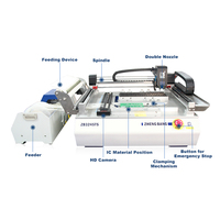Máquina Automática de Colocación de Componentes SMT de Escritorio con 2 Cabezales, Montadora de Chips LED, Línea de Ensamblaje SMT