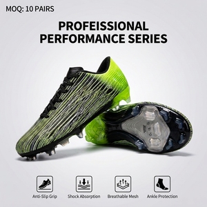 <span class=keywords><strong>Botas</strong></span> de <span class=keywords><strong>Fútbol</strong></span> Vibrantes de Nuevo Estilo, Transpirables, para Torneos, Unisex, para Partidos Competitivos al Aire Libre - Product Image 5