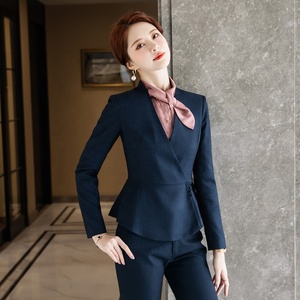 Negozio di gioielli salone di bellezza e reception dell'hotel gonna elegante <span class=keywords><strong>tuta</strong></span> <span class=keywords><strong>donna</strong></span> Elegantol professionale Blazer tailleur - Product Image 5