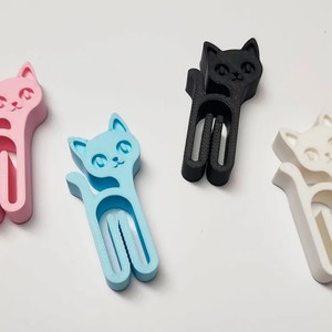 FUSEJOY Clip de scellage pour sacs en plastique en forme de chat imprimé en 3D - Product Image 4