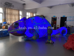 Bán Hot Inflatable Tắc Kè Hoa Inflatable thằn lằn với LED ánh sáng - Product Image 5