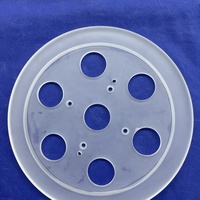 Plaque de quartz givré gravé haute température – Panneau diffuseur optique LED sur mesure, anti-éblouissement, pour décoration et soudage