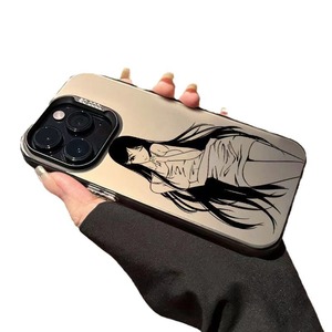 Soporte de anillo magnético de diseño 2 en 1 de armadura mate de lujo para iPhone 14/15 funda de teléfono carga inalámbrica a prueba de golpes PC + cubierta de TPU - Product Image 2