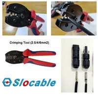 Outil de sertissage de borne d'accessoires de panneau solaire Slocable