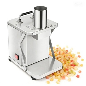 Machine à découper les légumes électrique tout usage, en acier inoxydable, pour usage commercial et domestique, coupeur de cubes alimentaires - Product Image 1