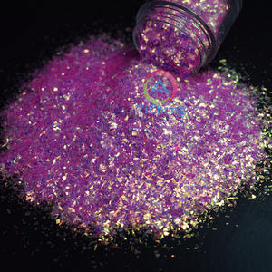 <span class=keywords><strong>Polvo</strong></span> <span class=keywords><strong>de</strong></span> <span class=keywords><strong>hadas</strong></span> iridiscente para Nail Art, copos irregulares, purpurina, Mylar, artesanías, cosméticos, vaso, venta al por mayor - Product Image 1