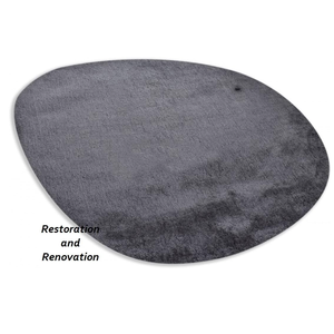 Tapis d'intérieur modernes faits à la main en laine douce et brillante, couleur unie, très résistants, taille personnalisable pour la maison et le bureau - Product Image 3