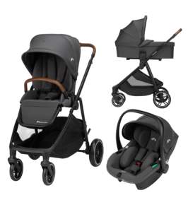 Cochecito Bebeconfort Luvia Trio Confort para bebés de hasta 22 kg, incluye adaptadores para silla de auto, cochecitos para niños de 0 a 4 años - Product Image 2