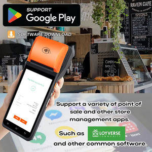 Nuevo diseño Android 13 3GB RAM 16GB ROM Memoria Caja registradora NFC <span class=keywords><strong>Software</strong></span> POS móvil <span class=keywords><strong>de</strong></span> mano Máquina <span class=keywords><strong>de</strong></span> facturación portátil Sistema Pos - Product Image 4