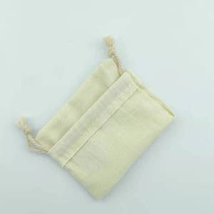 Pochette de rangement anti-poussière en coton avec rabat, personnalisable avec logo, pour montres, lunettes, bijoux – Emballage de luxe - Product Image 2