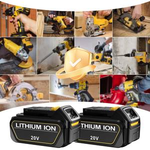 Kit de Herramientas Eléctricas de Repuesto Inalámbricas con Batería de Litio de 20 V, Taladros Eléctricos, Batería <span class=keywords><strong>Dcb205</strong></span>, Paquete de Baterías de Iones de Litio de 20 V - Product Image 6