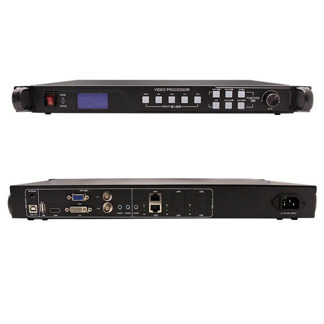 Z2 LED Display Screen Video Processor Splicing HD Color Screen Audio Image Processor Compatible with USB/HDMI/VGA