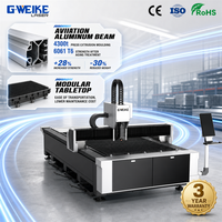 Harga rendah Serat Laser Cutting Mesin 500 w 1000 w LF3015LN
